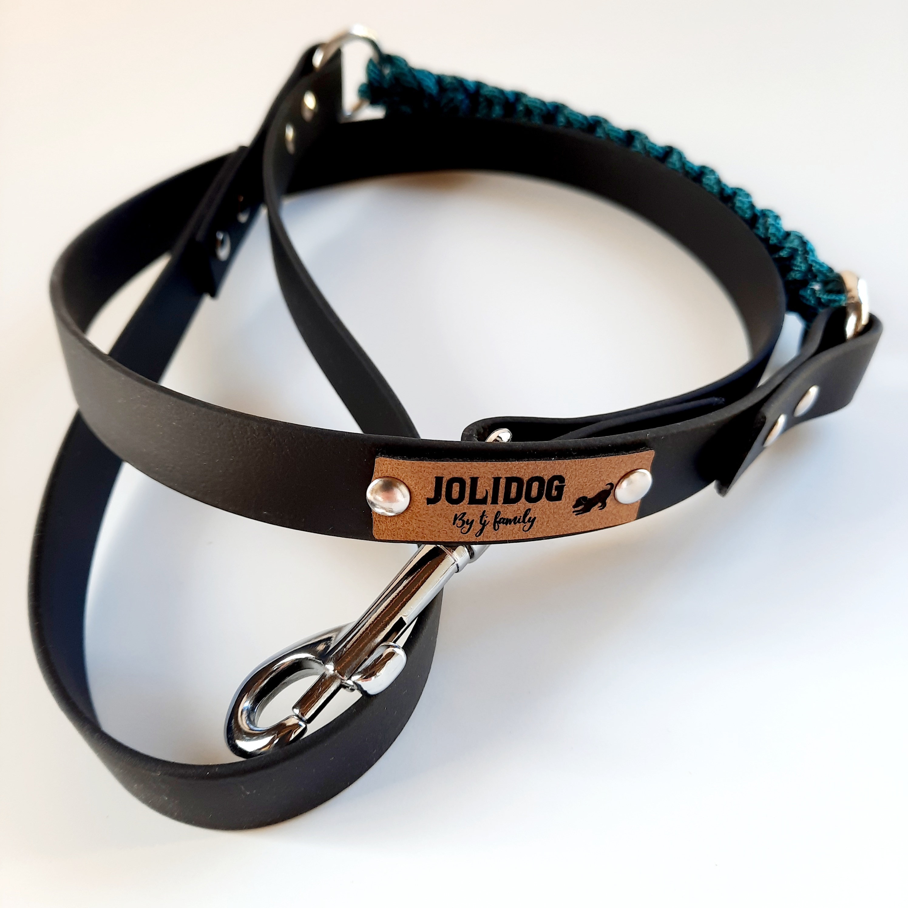 Laisse Joliwinter Pour Chien - Laisse en Biothane et Paracorde, de La Gamme Joliseason, Fabriquée à 