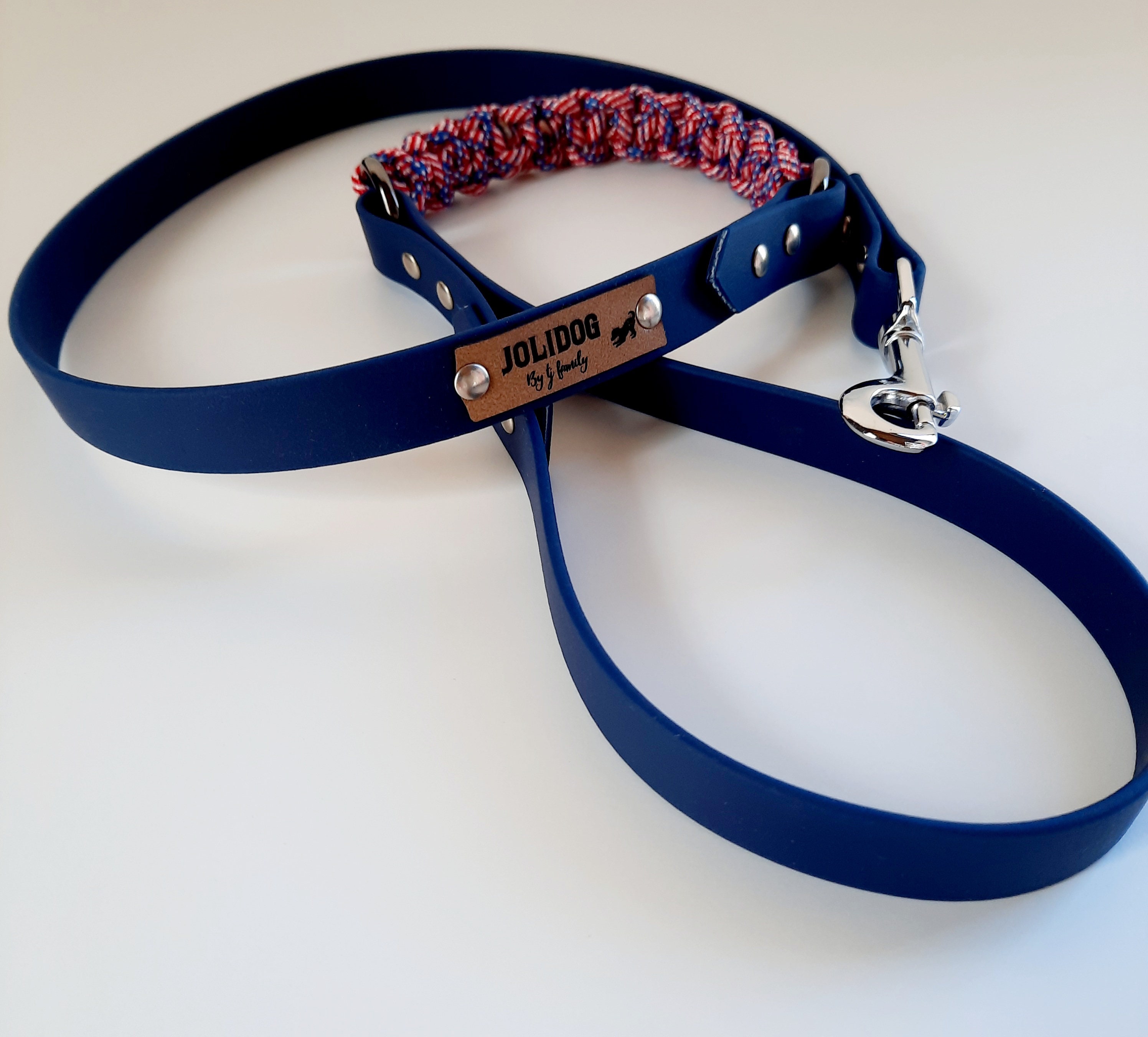 Laisse Jolispring Pour Chien - Laisse en Biothane et Paracorde, de La Gamme Joliseason, Fabriquée à 