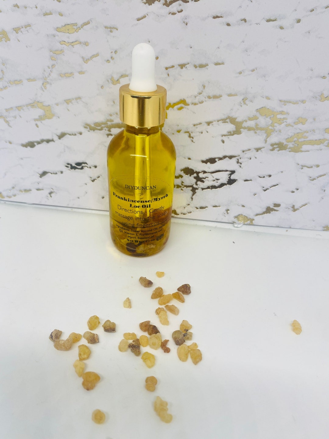 Frankincense and Myrrh Loc Oil, Loc Hair Care, Gift for Dreadlocks