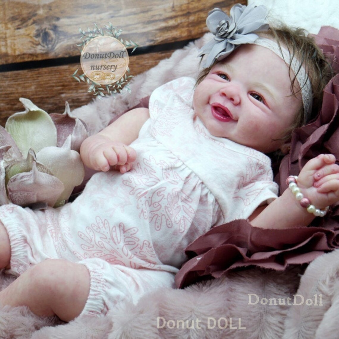 Reborn DOLL MAGDALENA Vivienne von Sandy Faber DonutDoll Etsy