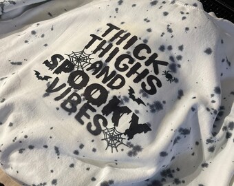 Thick Thighs, Spooky Vibes Crewneck