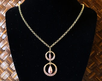 2 tier lilac necklace