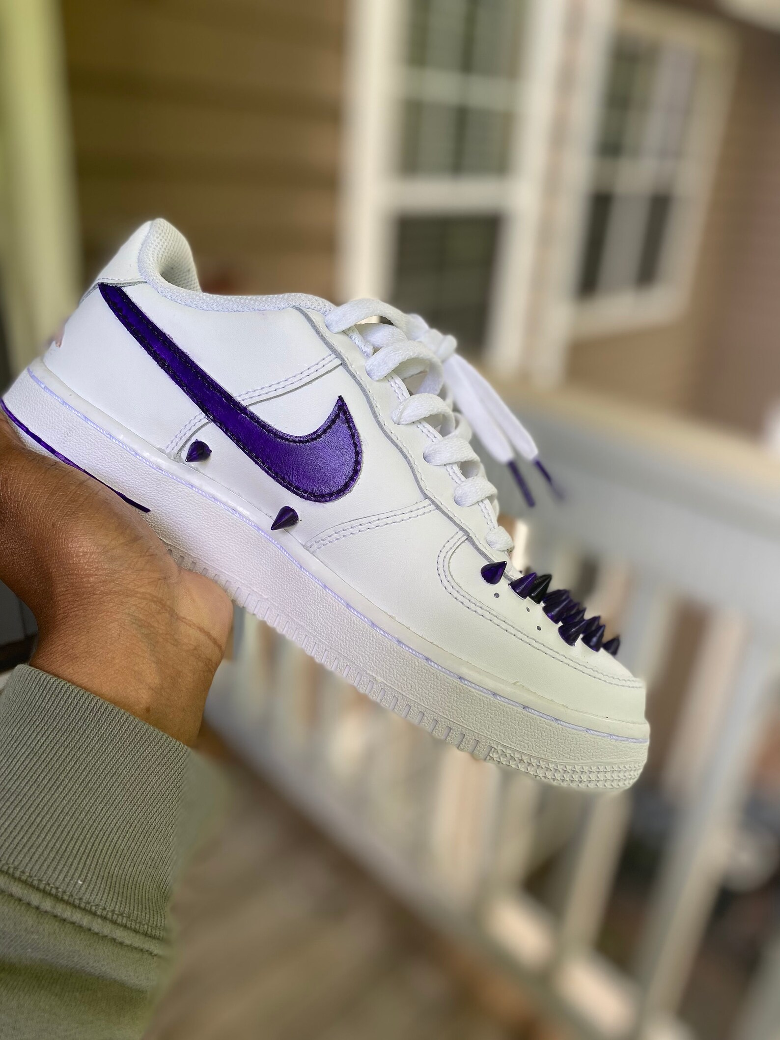 nike af1 purple