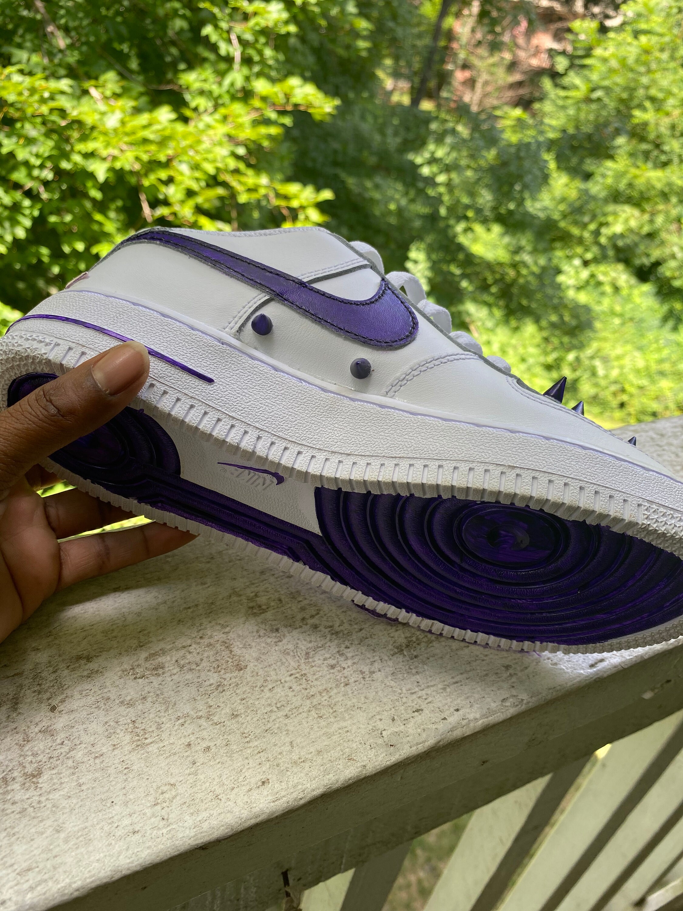 custom af1 purple