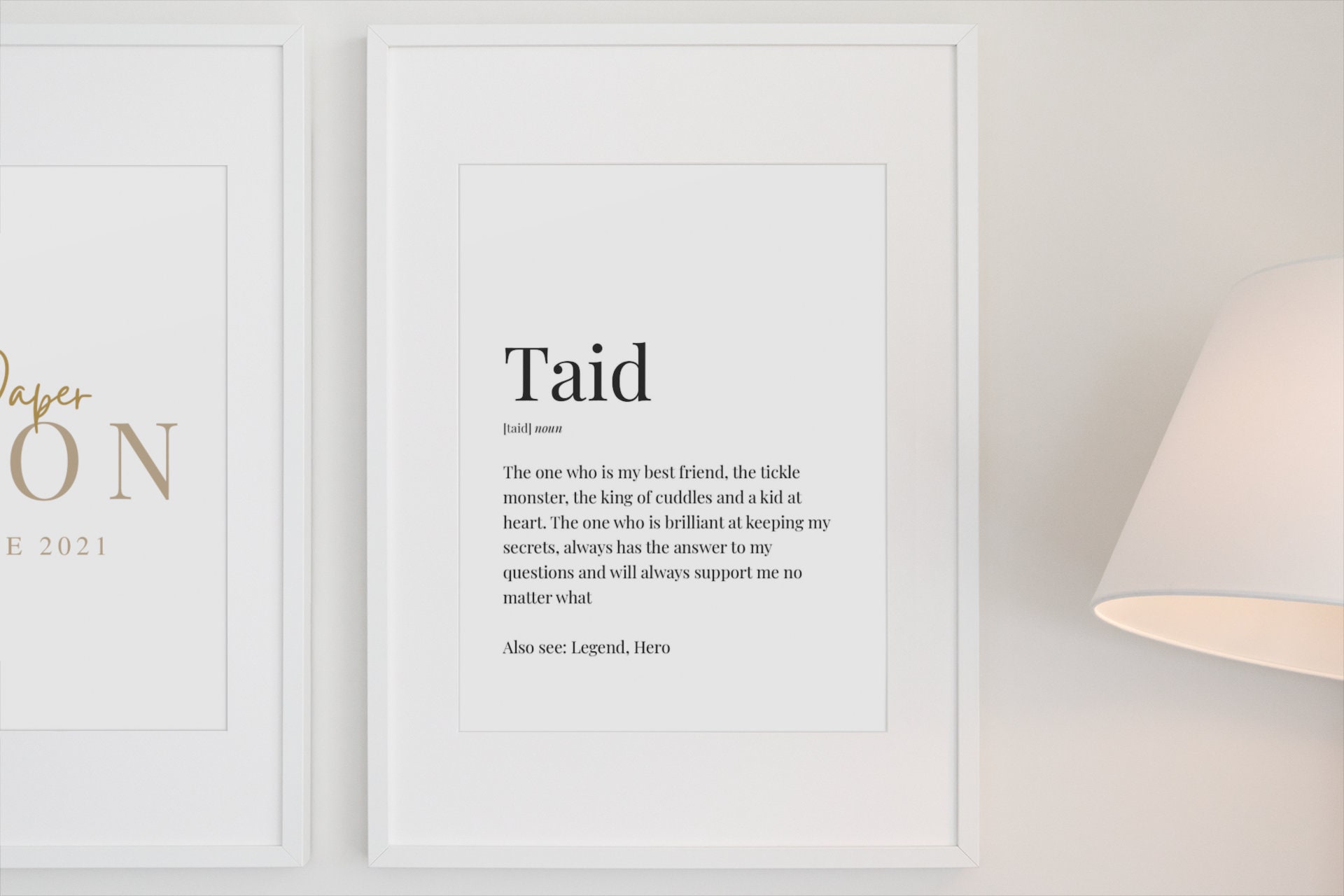 Taid Definition Print Taid Print Taid Geburtstagsgeschenk | Etsy