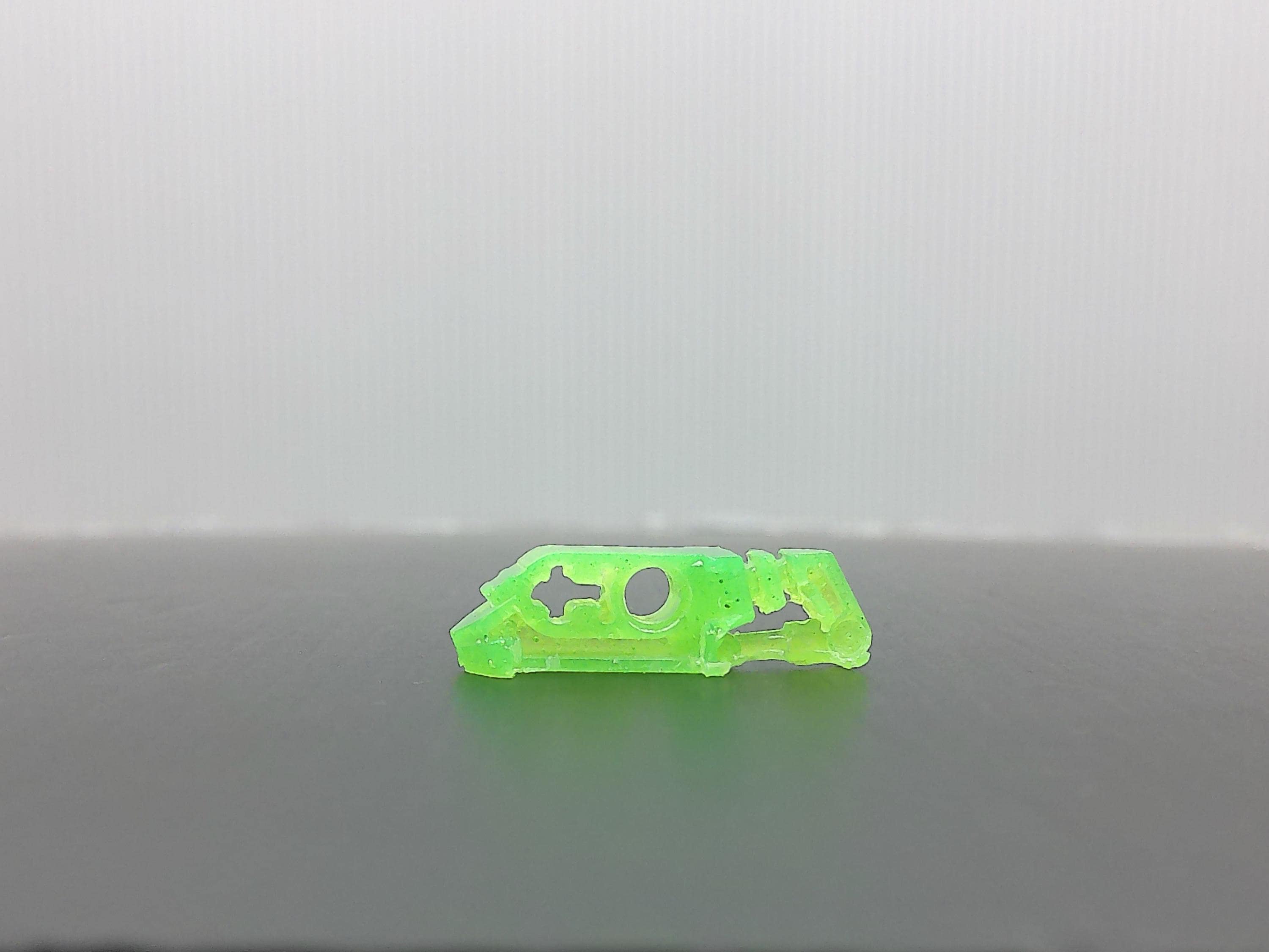 Custom Bionicle Metru Brainstock || Trans Green Version 3