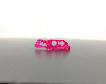 Custom Bionicle Metru Brainstock || Trans Pink Version 3