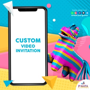 Convite em vídeo personalizado, todas as ocasiões e temas!
