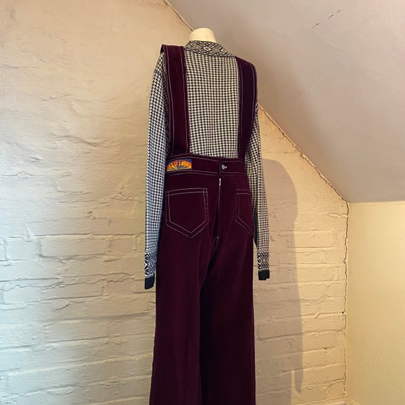 1960s/1970s Mr Freedom Velvet Dungarees London Sw… - image 1