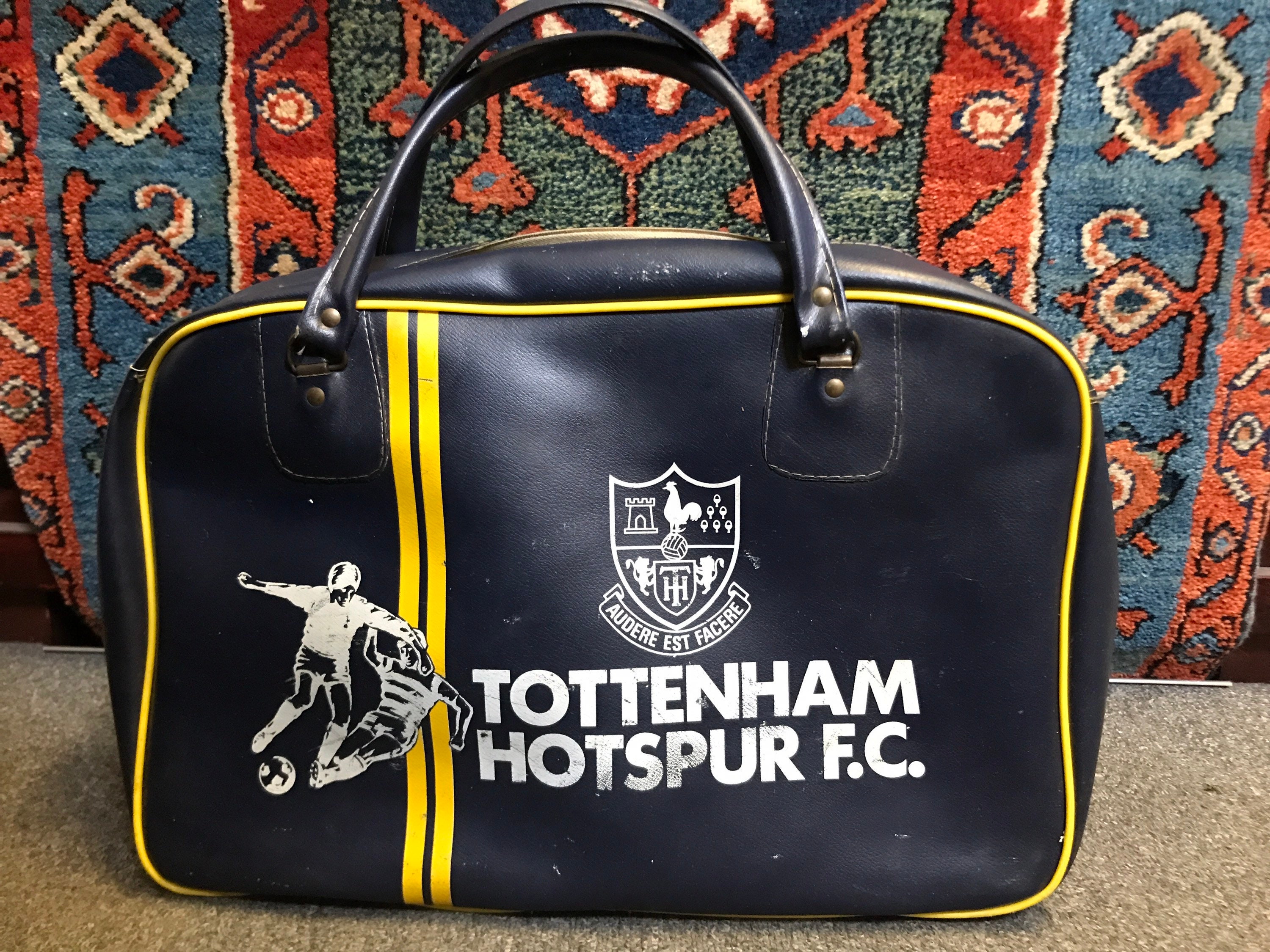  Tottenham Hotspur FC Official Retro Heritage Leather