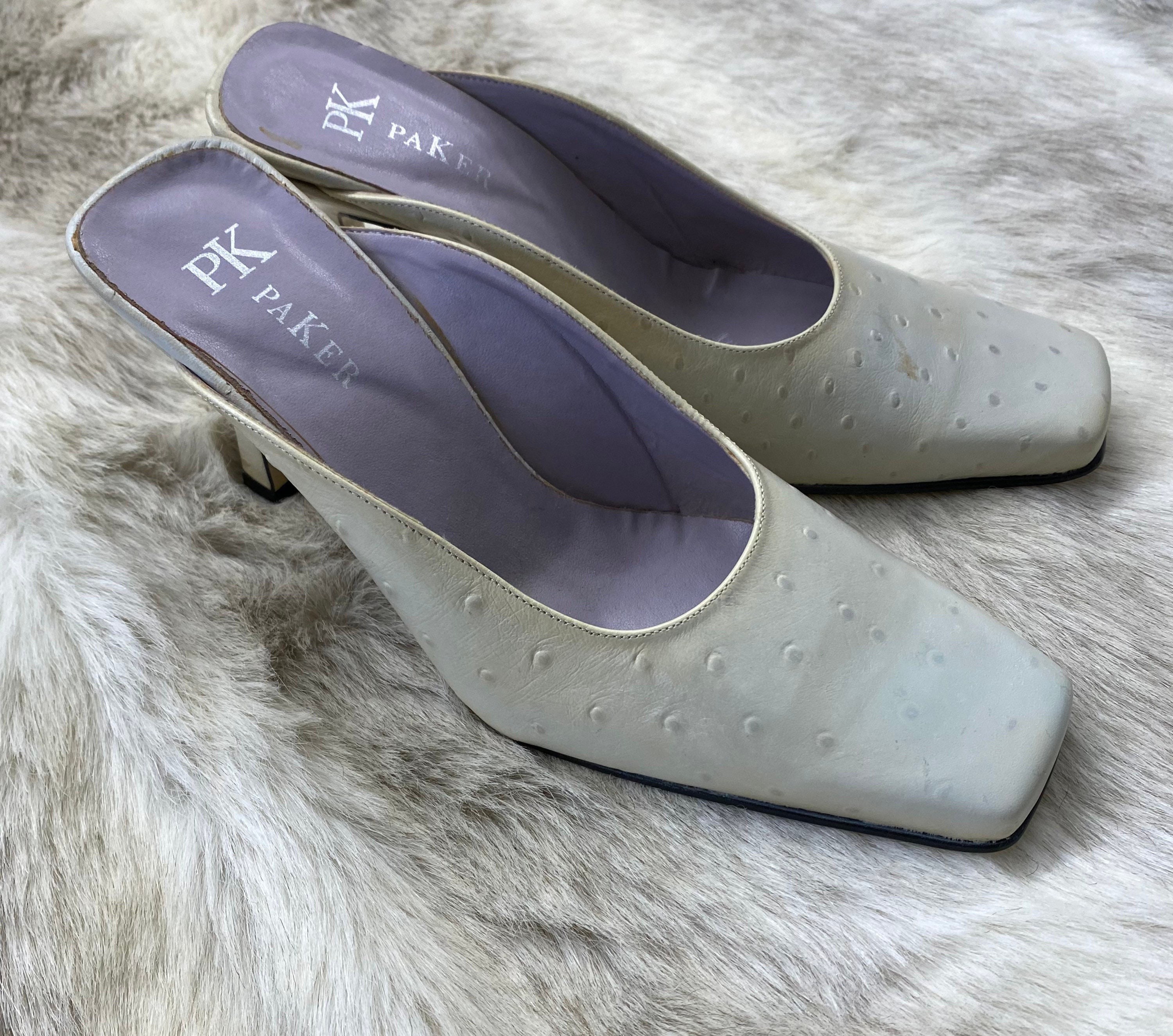 Square shop toe clogs