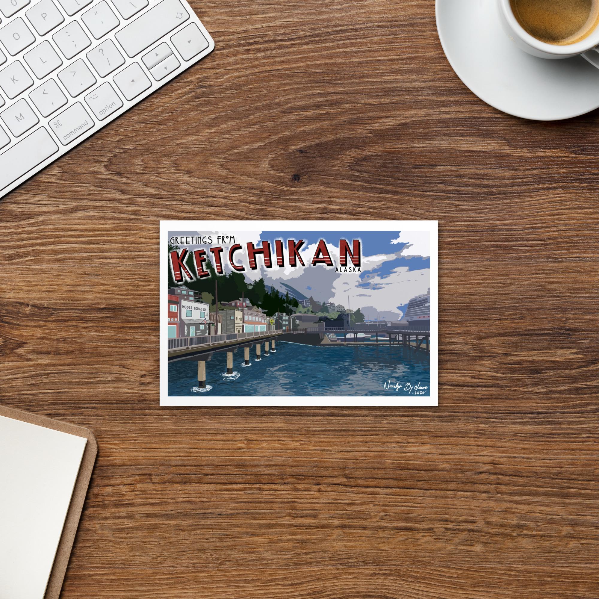 Ketchikan Post Card - Etsy