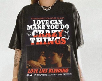 Retro Love Lies Bleeding Movie t shirt, Sweatshirt, Hoodie, Love Lies Bleeding Merch, Kristen Stewart LGBT, Gift Shirt