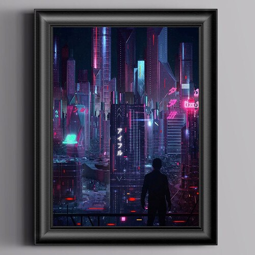 Giclée Art & Collectibles Synthwave Liminal Space // CG Wall Art ...