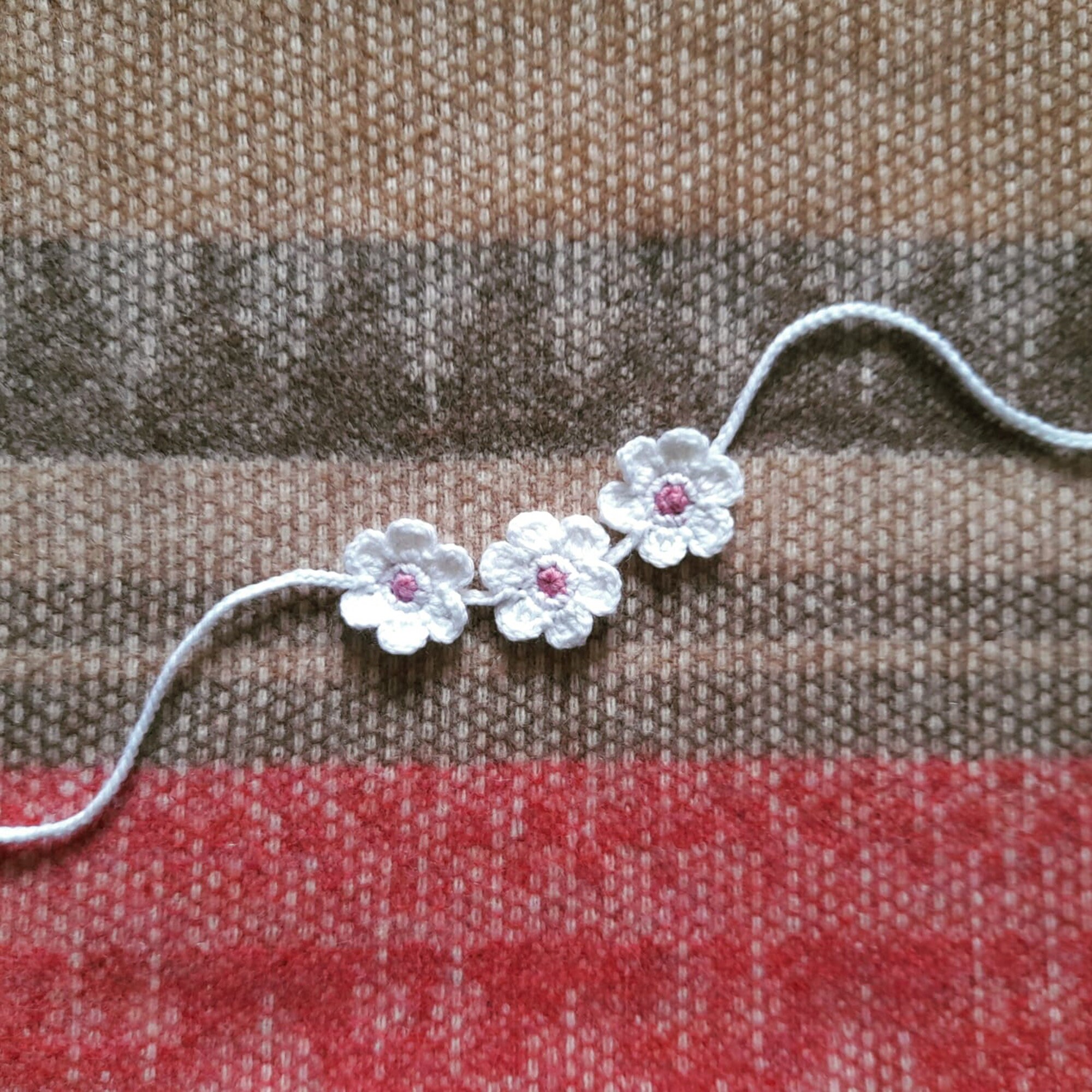 Daisy Chain Headband Crochet Pattern Newborn to Adult Sizes Etsy