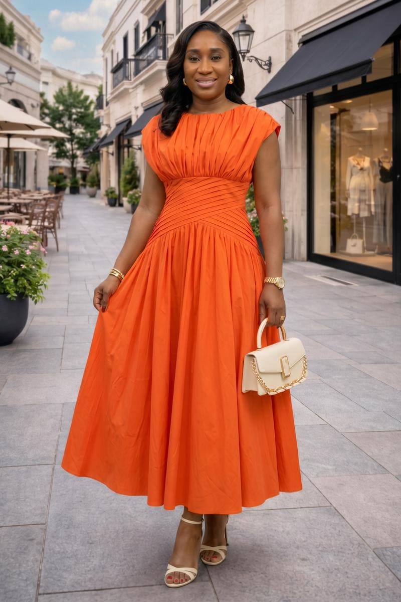 orange church dress Giovanna Church Suit G1181-Orange, Orange / 24W