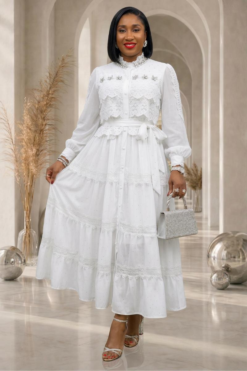 White Funeral Dress - Etsy