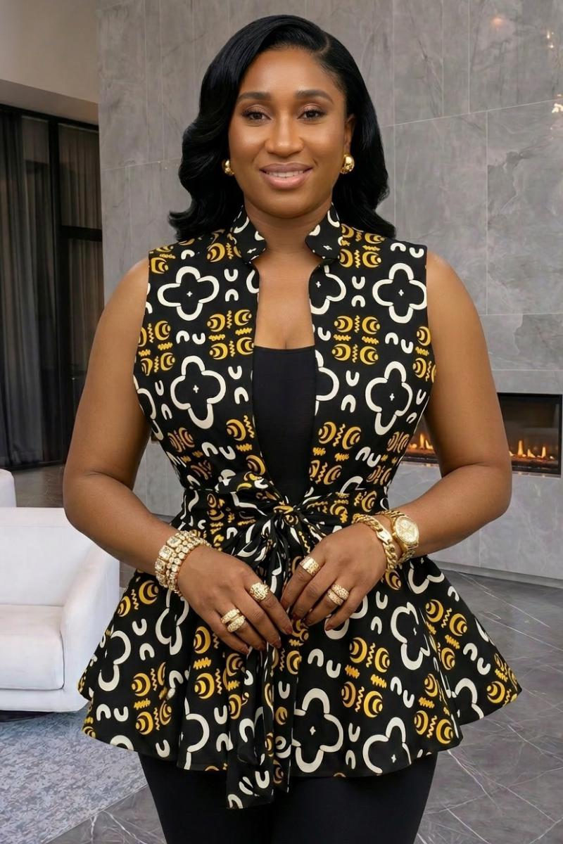 peplum dress ankara Ankara Peplum Dress