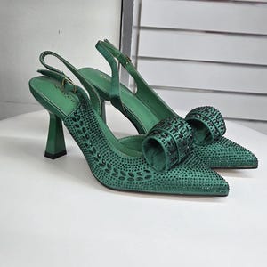 green prom dress shoes After Midnite Green Paisley Slip-on Men's Dress/Prom Shoes Sizes 7-13 Style 6913 9