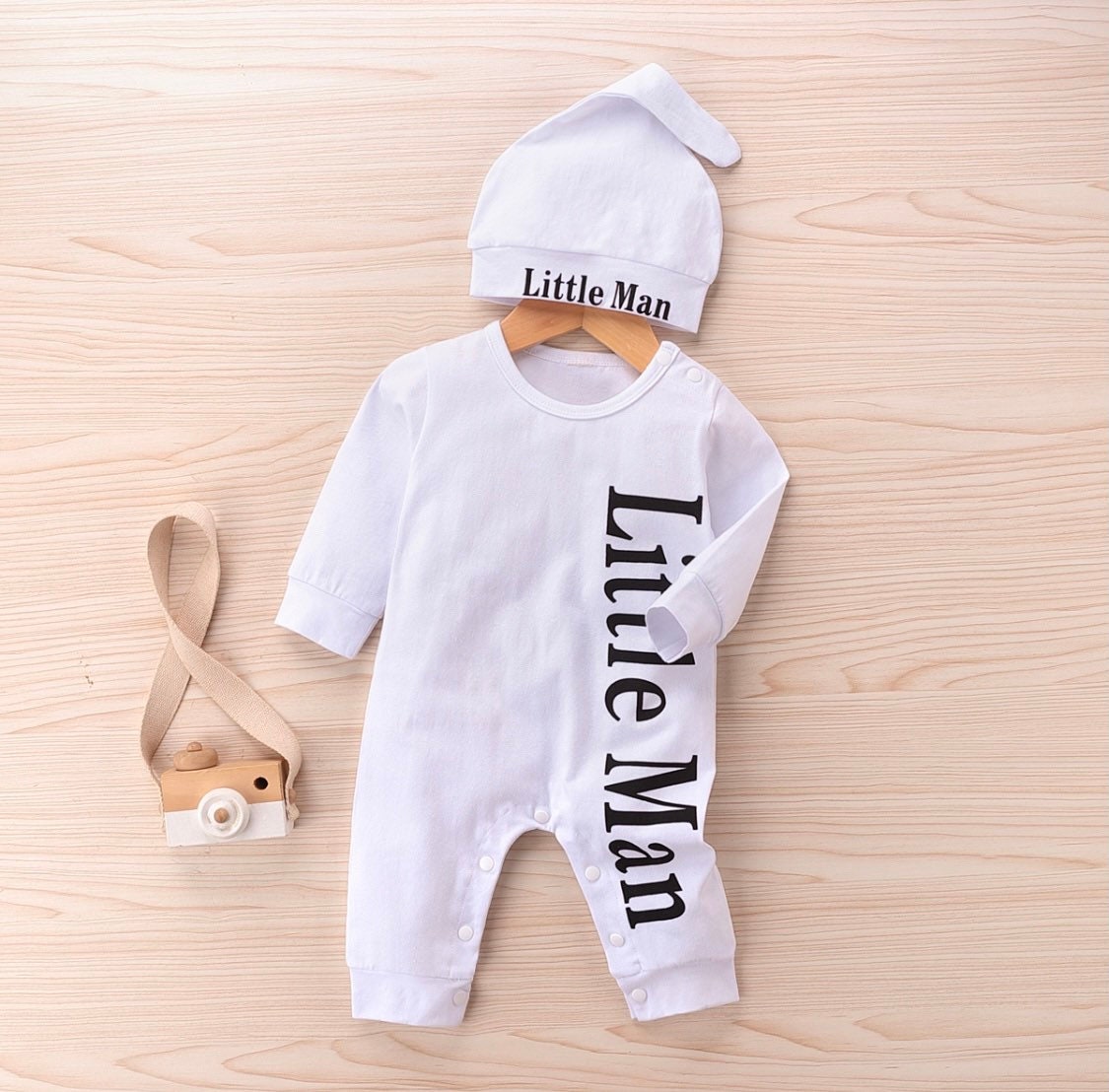Baby boy black and white outfit set Etsy