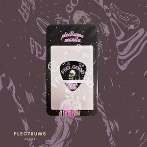 Skull Black Pink Guitar Pick (3pcs) 0.71mm or 1mm