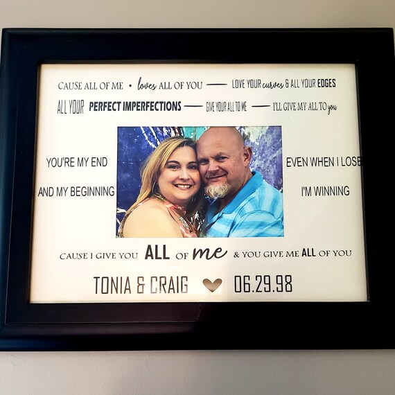 Custom Photo Frame Etsy