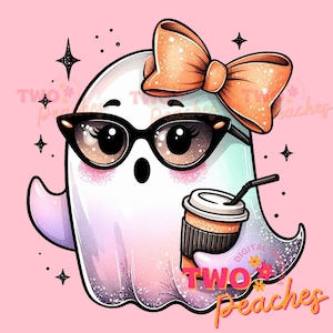 Lindo fantasma png, Halloween png, café png, bougie png, bougie fantasma, aquí para los abucheos, pegatina png, taza png, Tendencia png, vaina, dtf, png