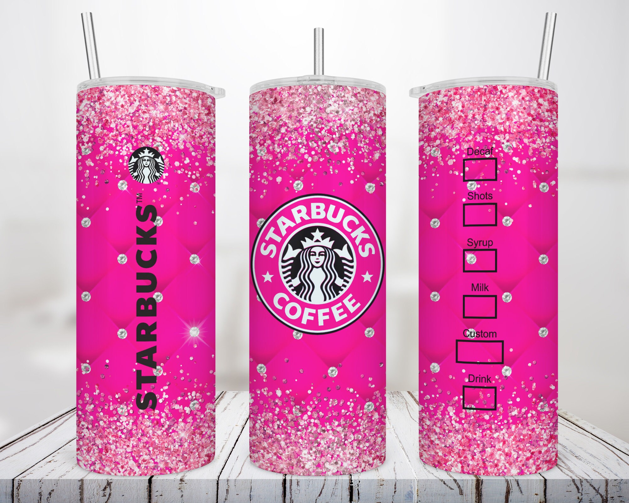 Starbucks Rhinestone Tumblers - Sparkle with Elegance in Every Sip – tagged  starbucks crystal tumblers – With Love Boss Lady