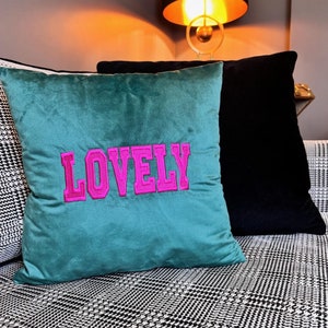 Embroidery Throw Pillow Cover | Embroidery Cushion Cover | Embroidered Pillowcases | Lovely Pillow Cover | Valentine&#39;s Day Gifts | Lovely