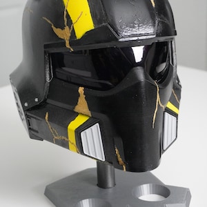 Helldiver Helmet Stand | STL File | 3D Printing