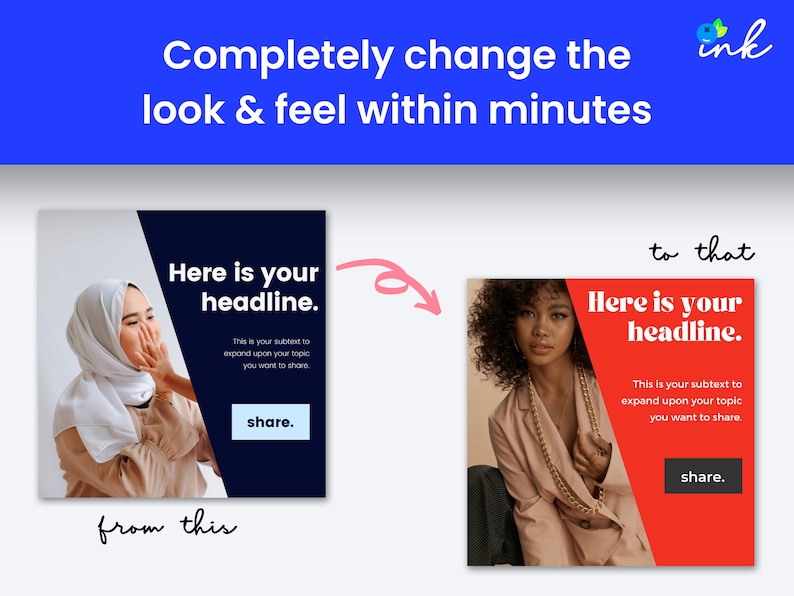 32+ Navy Blue and Baby Blue Linkedin Square Post Designs (canva ...