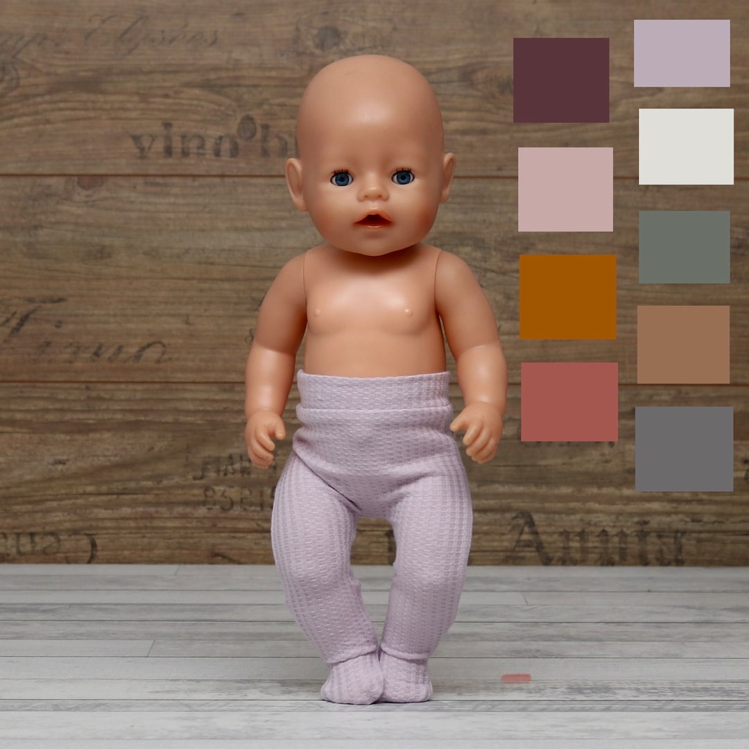 Puppenkleidung Set Für 35-43cm Baby Puppen - Inklusive Kleiderbügel & Socken