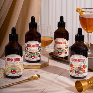 Classic Cocktail Bitters, Set of 4