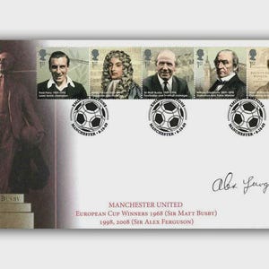 アレックス・ファーガソン '95 直筆サイン 希少 Alex ferguson signed - Etsy 日本