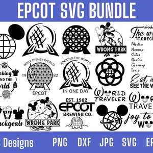 Epcot Svg, wereldreiziger Svg, familievakantie Svg, Epcot Shirt, snacken rond de wereld Svg, meisjes reis Svg