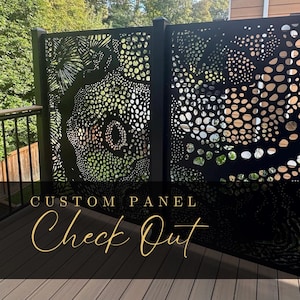 Custom Decorative Panel Check Out Link