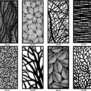 Privacy Panel, Decorative Panel, Privacy Screen, Yard Art, Collection 20