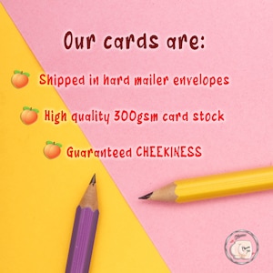 Two Effing Deer But You're Worth It | Funny Rude Christmas Cards, Inappropriate Cards For Her, For Him, For Boyfriend, For Girlfriend image 2