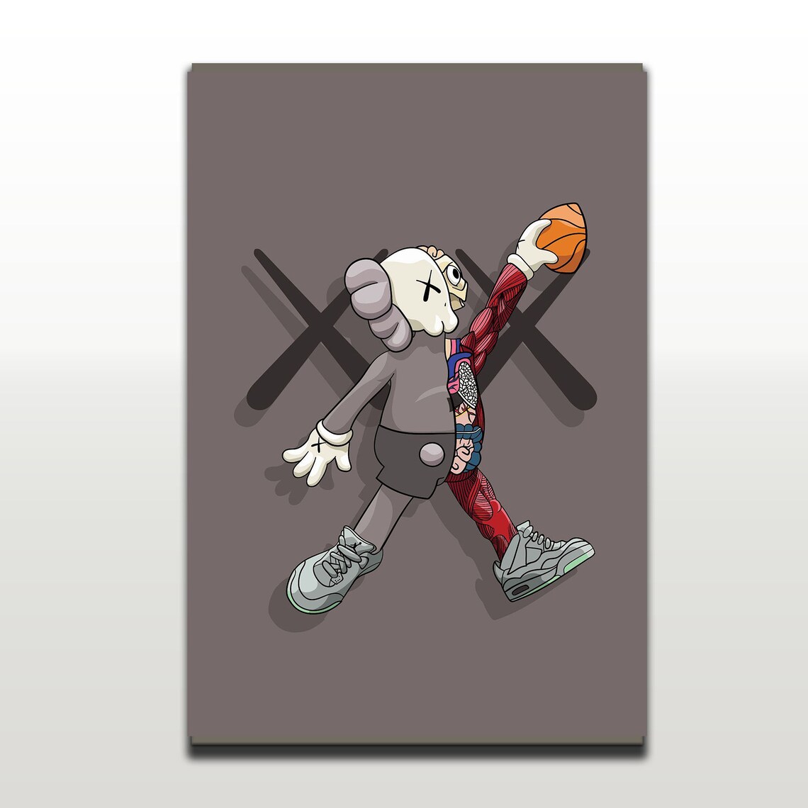 Hypebeast Kaws Art Hypebeast Wall Decor Hypebeast Room Etsy