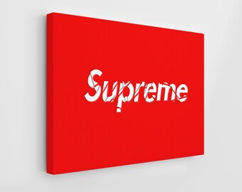 supreme canvas art