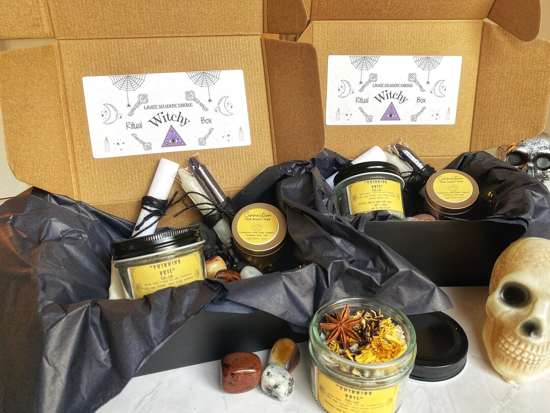 Etsy Ritual Witchy Halloween/samhain Ritual Altar Box Kit - Etsy UK