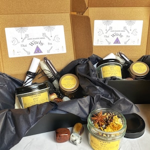 Witchy Halloween/Samhain Ritual Altar Box Kit