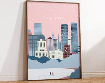 New York Poster, New York City Print