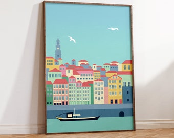 Porto Poster, Portugal Poster, Porto City Print
