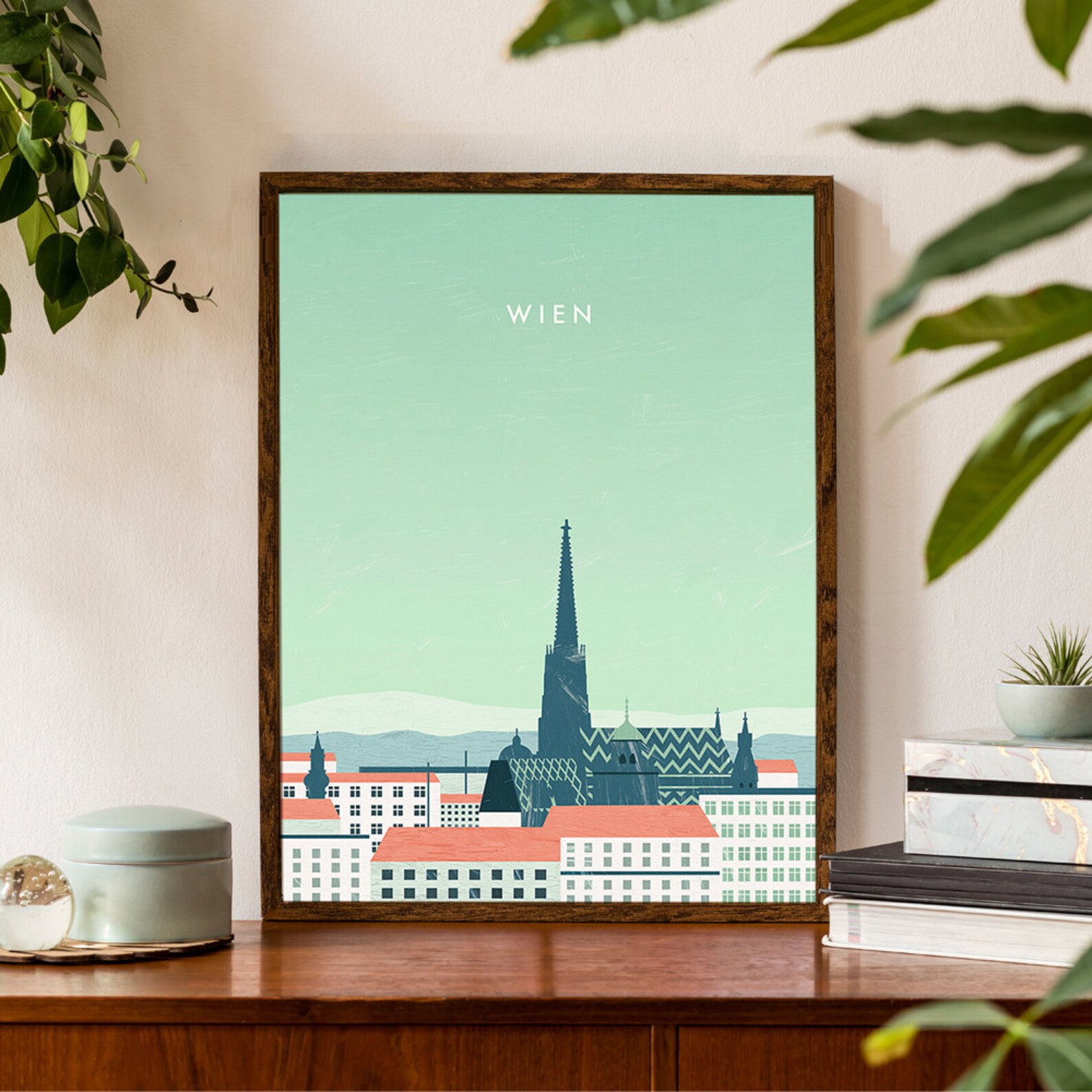 Nachhaltiges Wien Poster / Wien Print / Wien Städte Poster Etsy