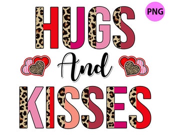 Hugs and Kisses Png | Etsy
