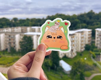 Stray Kids | HAN Quokka and Richard | Vinyl Sticker