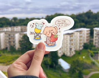 Stray Kids | Bbokari and PuppyM | Racha Log Vinyl Sticker