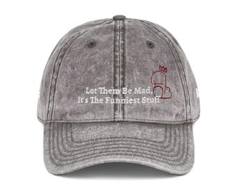 Stay Kids Bangchan Quote Hat | Let Them Be Mad with Chandora | Embroidered Vintage Cap
