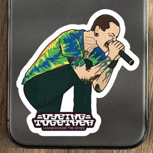 Chester Bennington Sticker: Linkin Park Singer, Waterproof Vinyl (3&quot;)